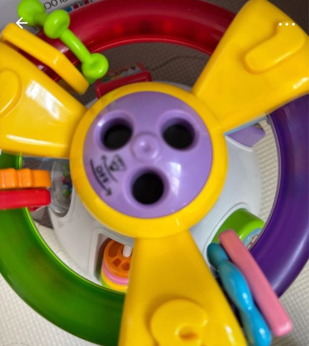 Jucarie muzicala cu proiector si volan