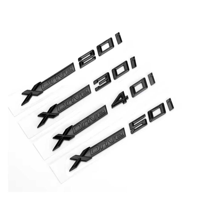 Embleme BMW xdrive 20d 20i xdrive 30d 30i xdrive 40d 40i  xdrive 50d i