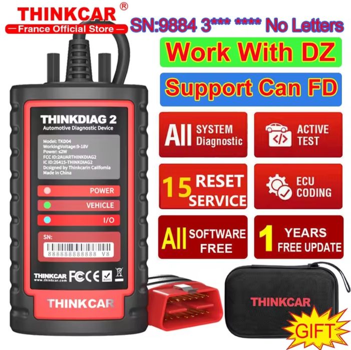 Diagnoză Launch  ThinkDiag 2