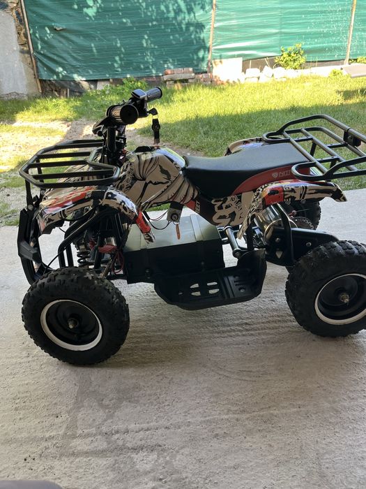 Vand ATV electrc Nitro Torino 1000 w 48 v grafiti alb