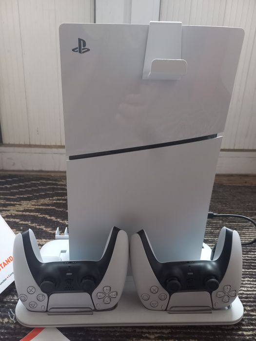 PS5 slim ideal 2 original djoystik o'yinlari yozilgan kuller padstavka