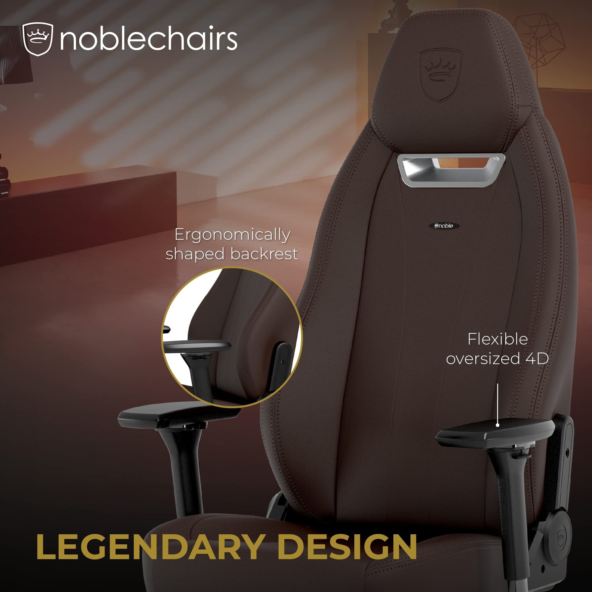 noblechairs • ПРЕМИУМ кресло Руководителя Офисное Игровое • Германия
