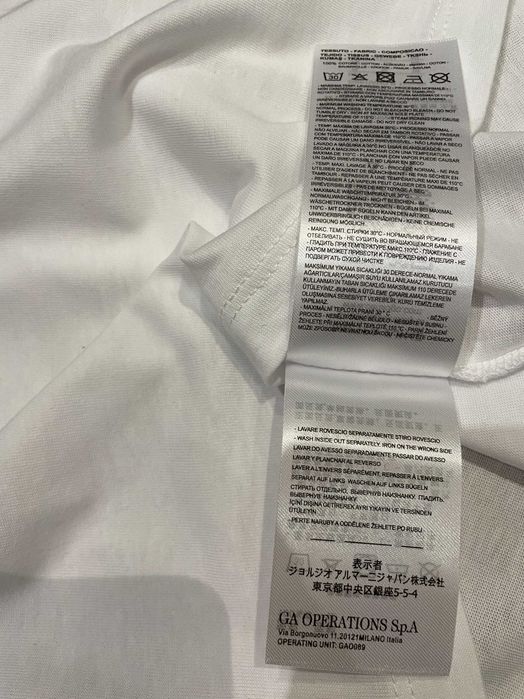 Оригинална тениска ARMANI EXCHANGE бяла, размер: XL