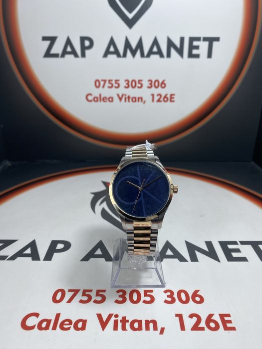 ZAP AMANET VITAN - Ceas Calvin Klein - Blue - Blue