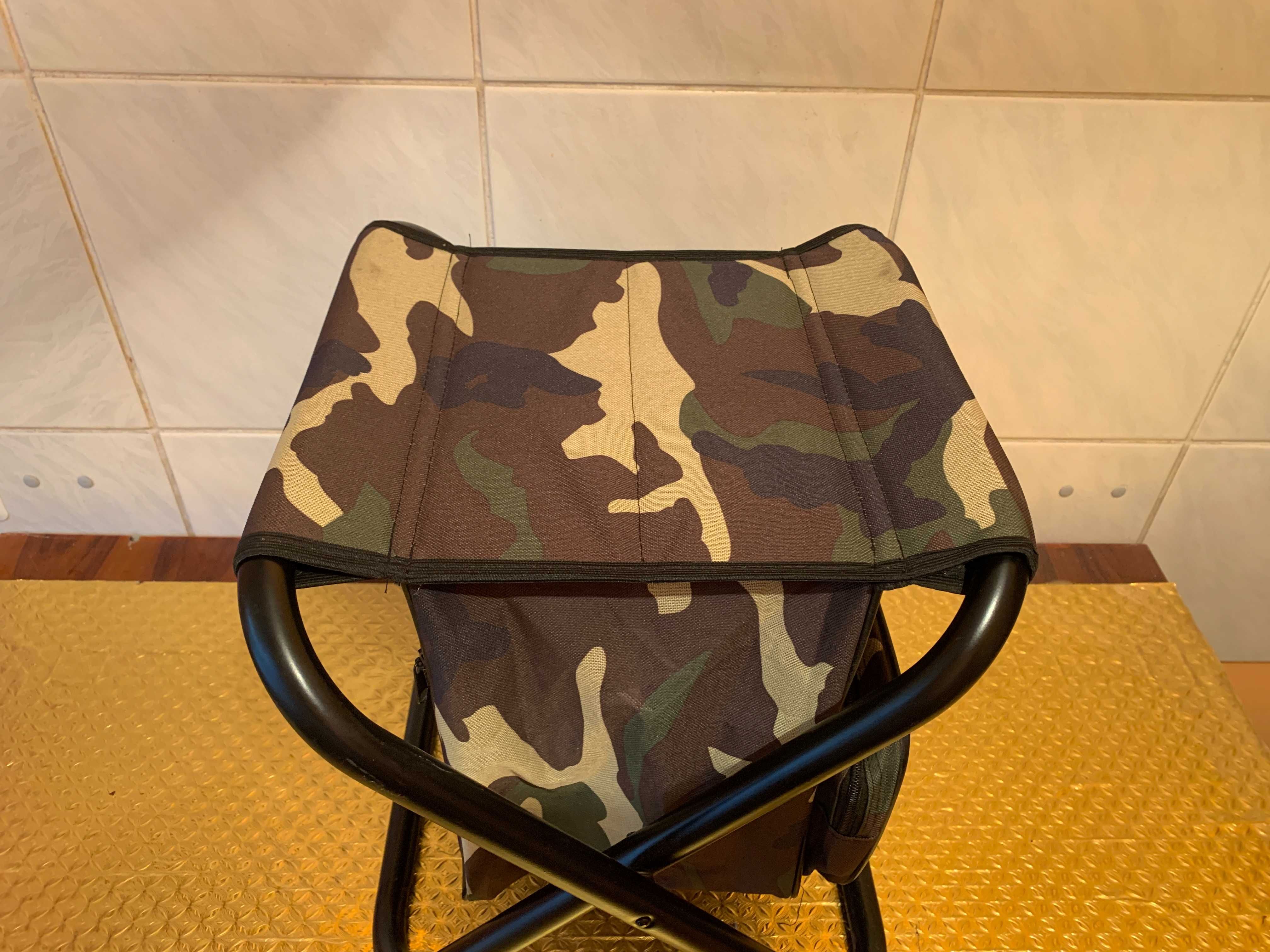 Продам стульчик походный складной камуфляжного цвета (сделано в РФ)