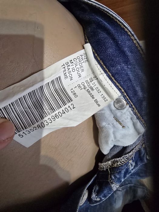 Pantaloni blugi skinny dama Amisu