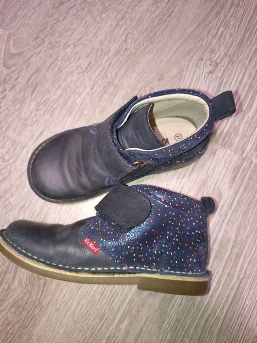 Ghete copii din piele măsură 27 kickers