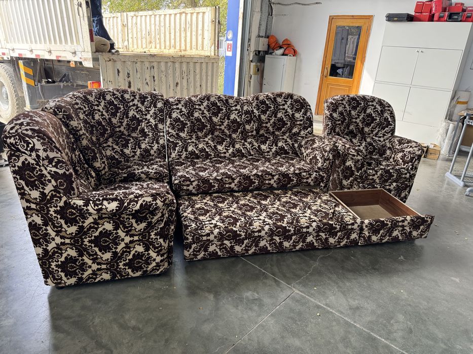 3дивана Диван угловой и диван кожвный