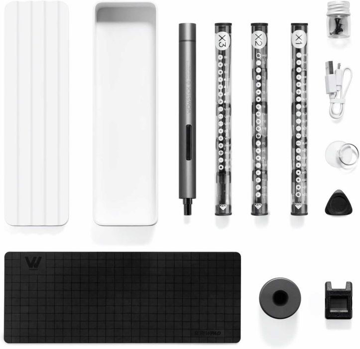 Електрическа прецизна отвертка XiaomiWowstick 1F+ комплект 69 в 1
