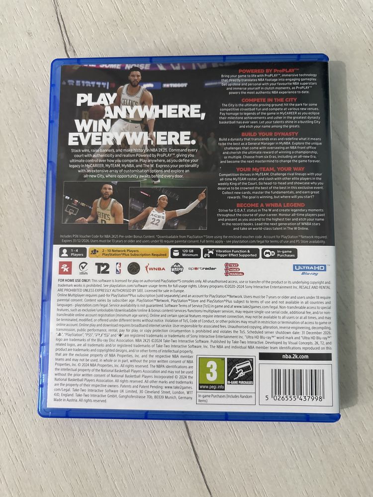 Nba 2K25 за Playstation 5