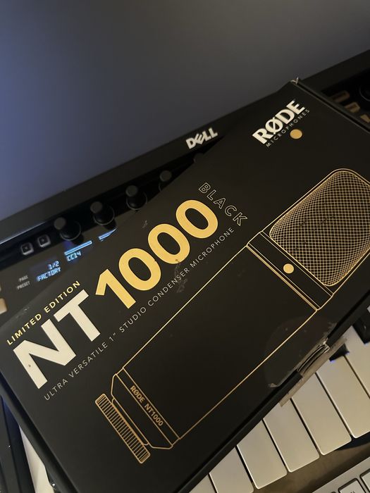 Microfon studio Rode nt1000 schimb cu neumann