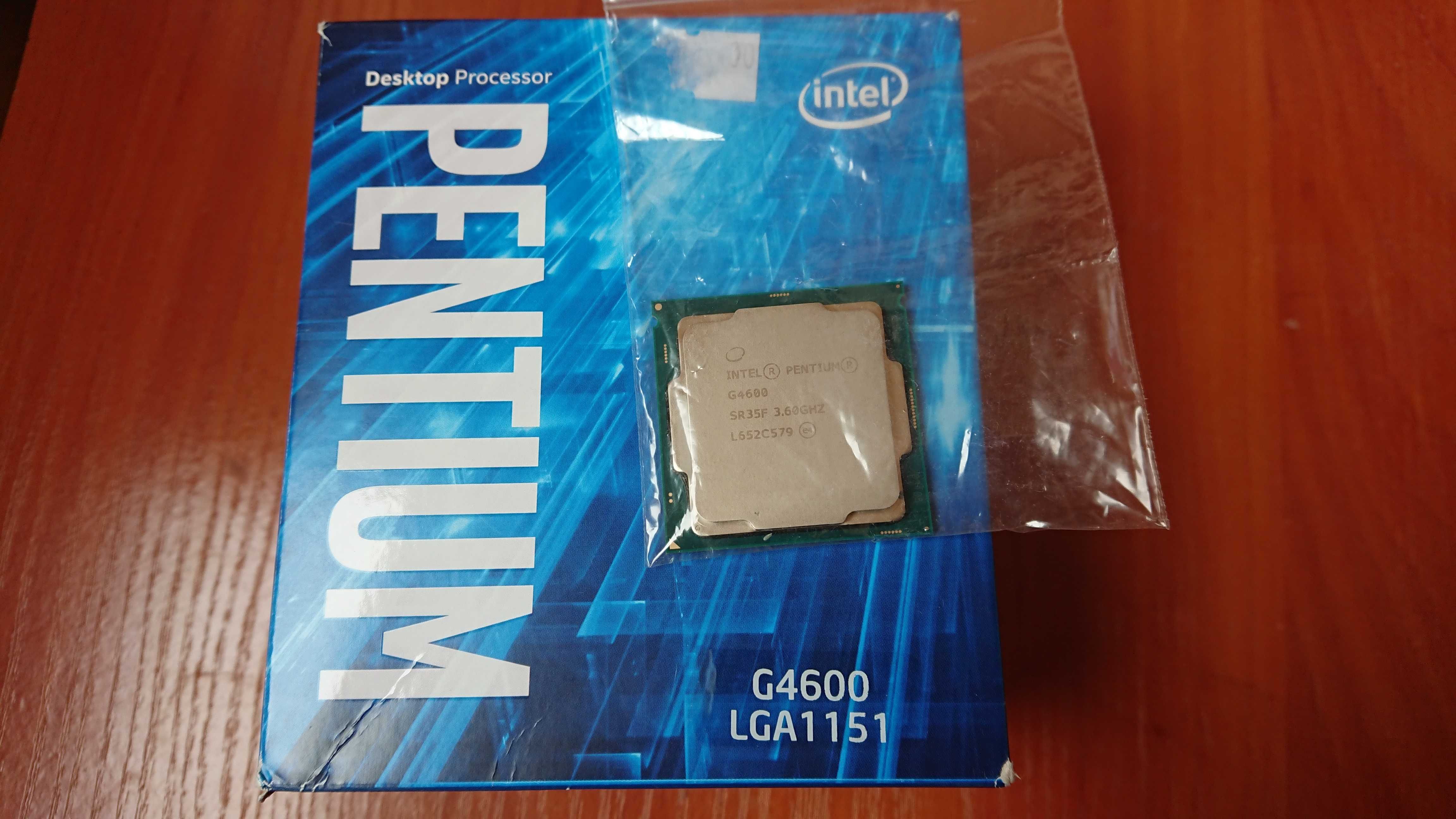 7-мо поколение процесор intel pentium g4600, сокет 1151