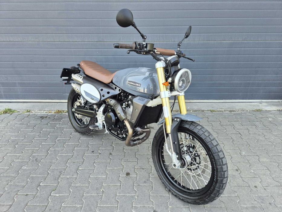 Fantic Caballero Scrambler 500 ABS 6.300 km ~ Garantie ~