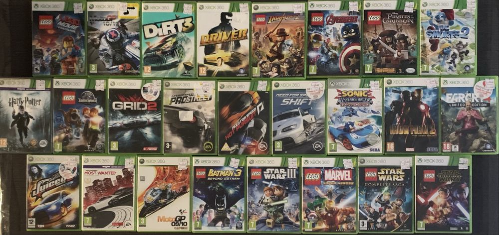 Xbox 360 ,игри  Xbox 360 - Lego, Moto, NFS