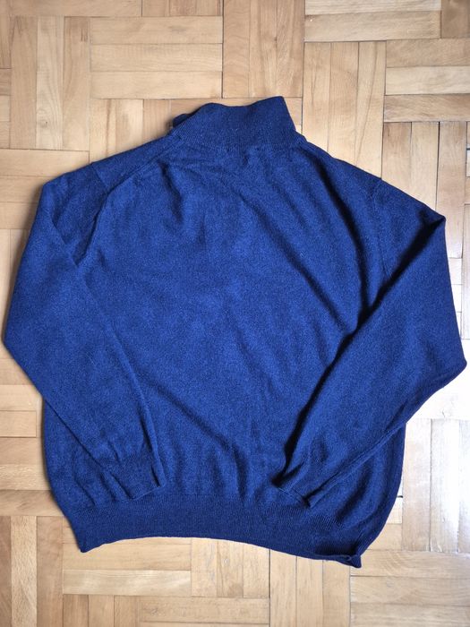 Pulover premium Camicissima, Half-Zip, Cu cașmir, Made in Italy - L