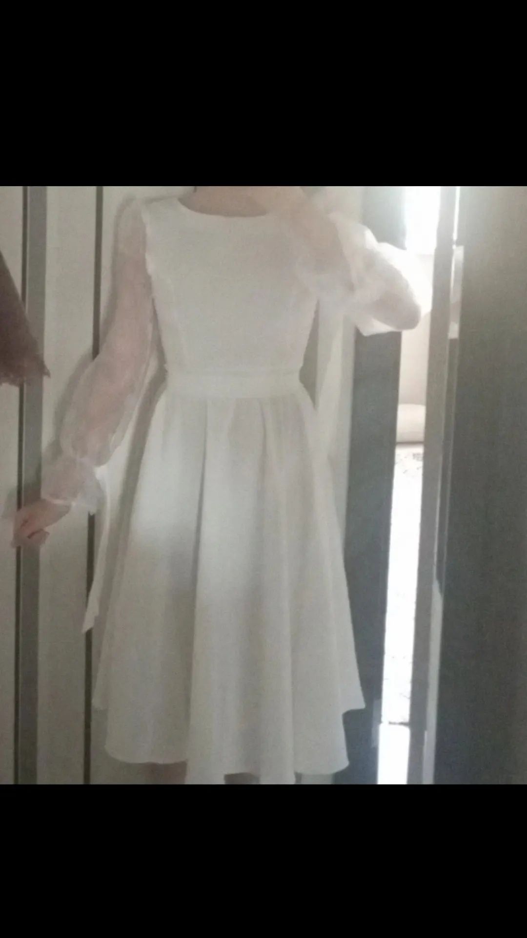 Платье белое новое