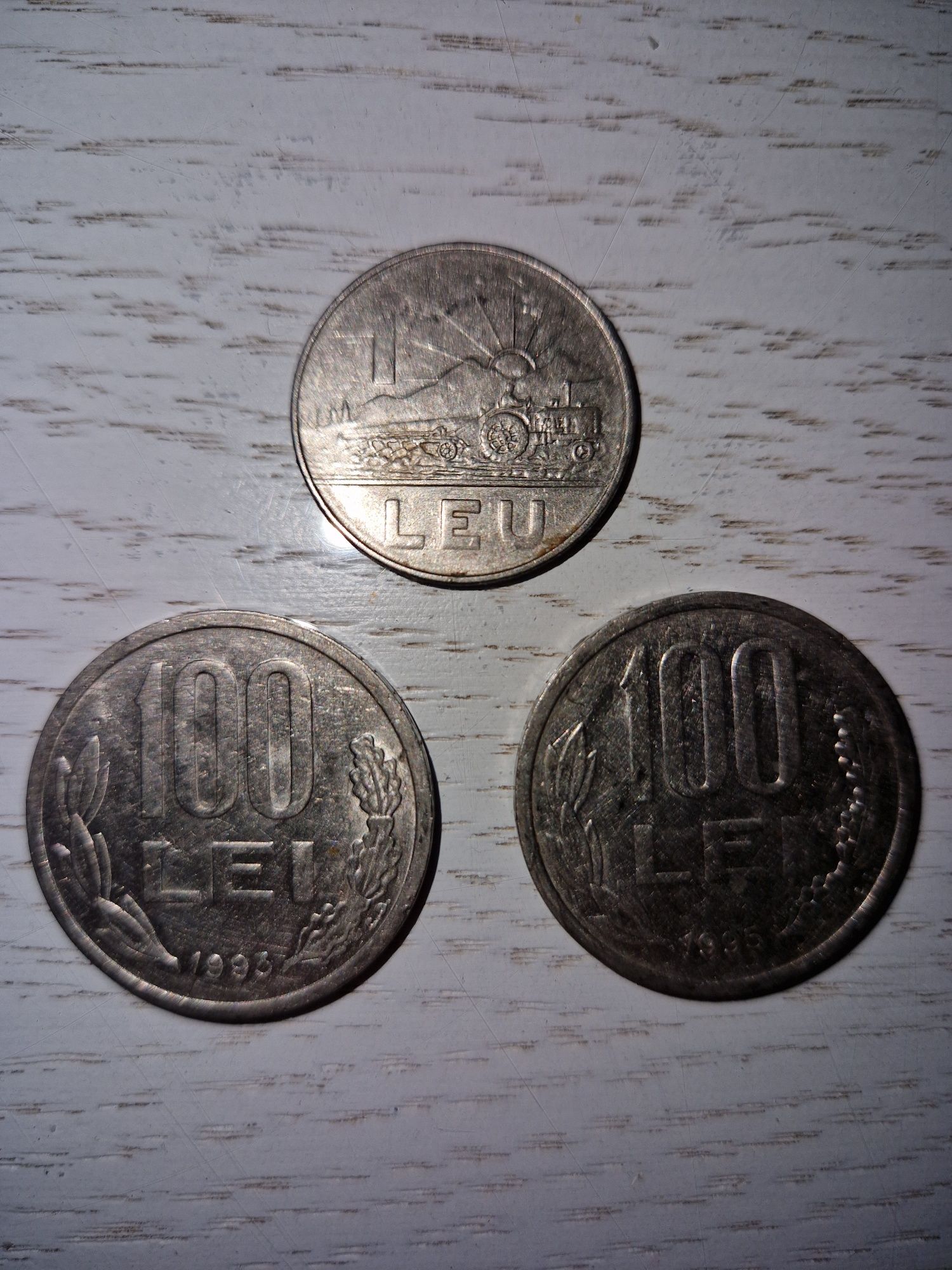 Monede 100 lei 1993 1995