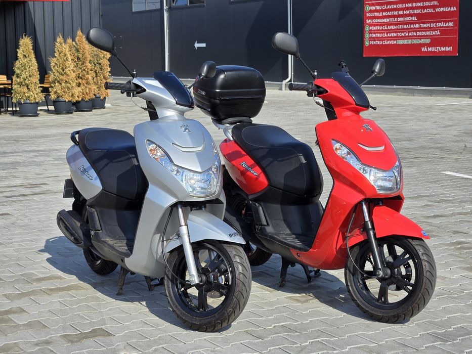 Scutere de inchiriat PEUGEOT Kisbee 50-60km/h de calitate (livrari)