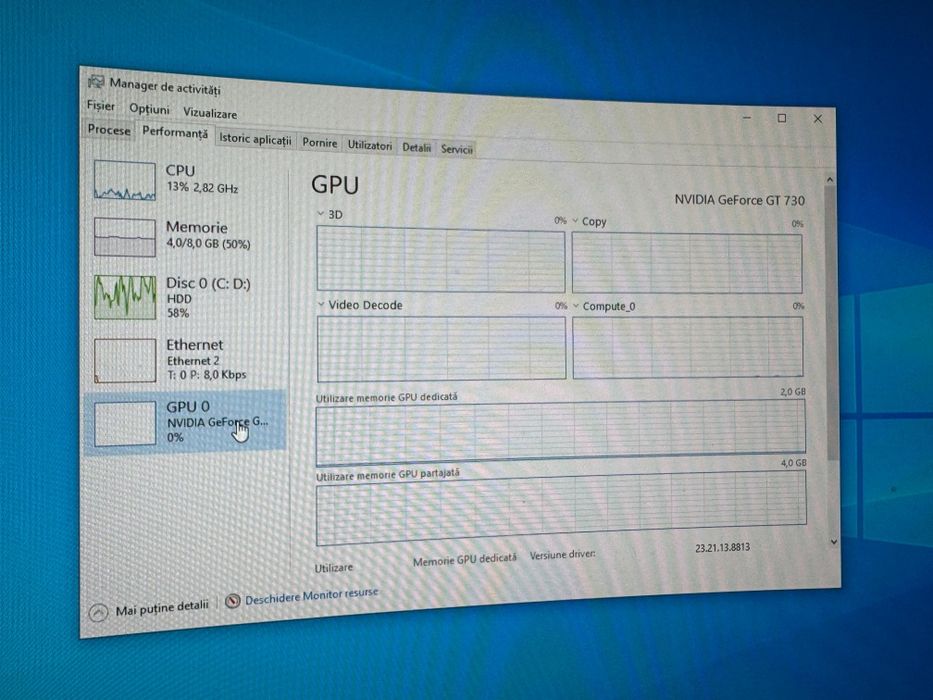 Vand PC i5-3470, Nvidia GT 730, 8GB RAM