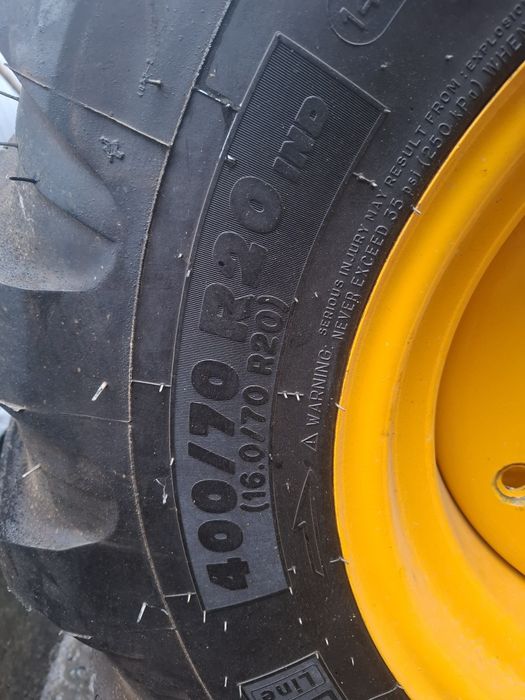 Roti jcb 400/70R20 Michelin