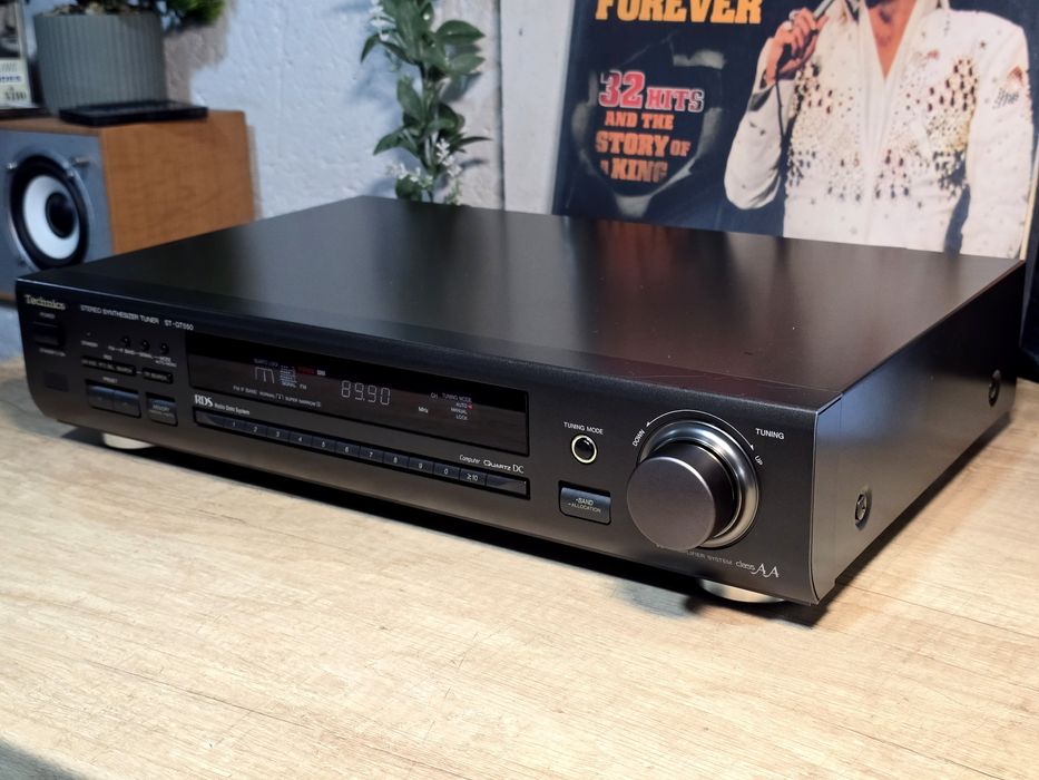 Radio tuner TECHNICS ST-GT550, RDS, class AA, made in japan