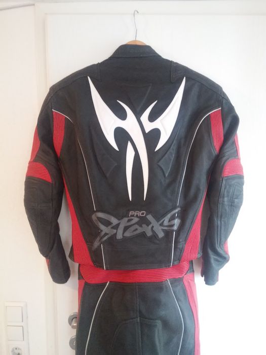 Combinezon moto leder