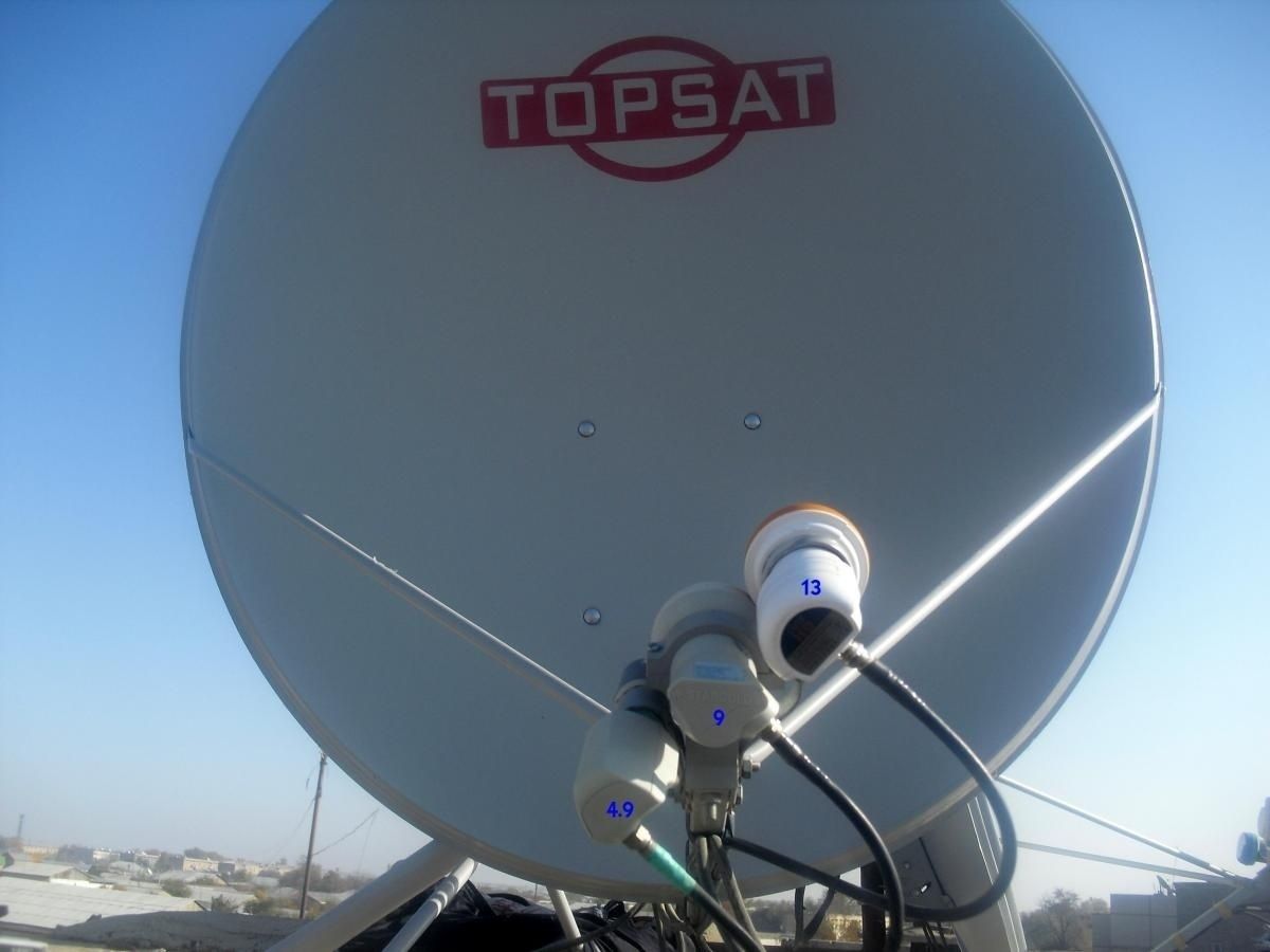 Sputnic antenalar GOSPELL /Topsat большая 1.85м