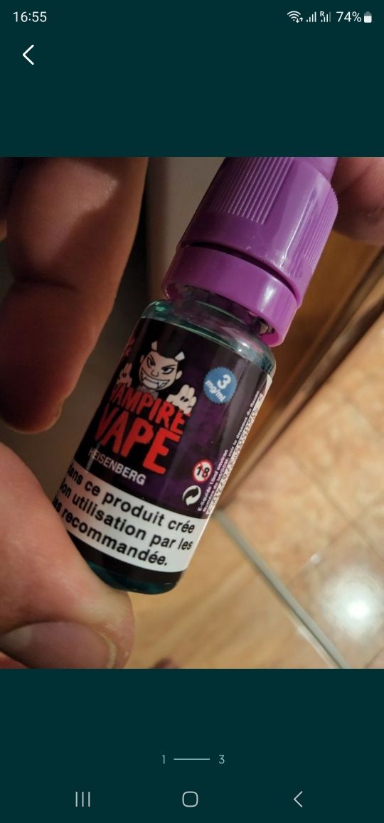 Vape 12mg/ml solutie