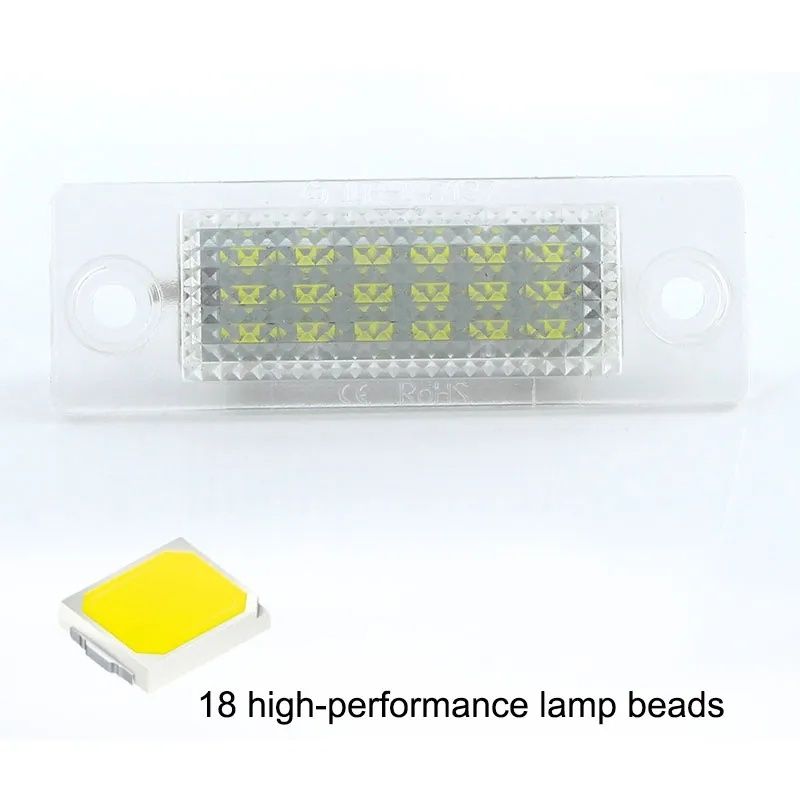 Becuri lampi led numar Vw Touran Caddy Passat B5 B6 Golf Plus Jetta T5