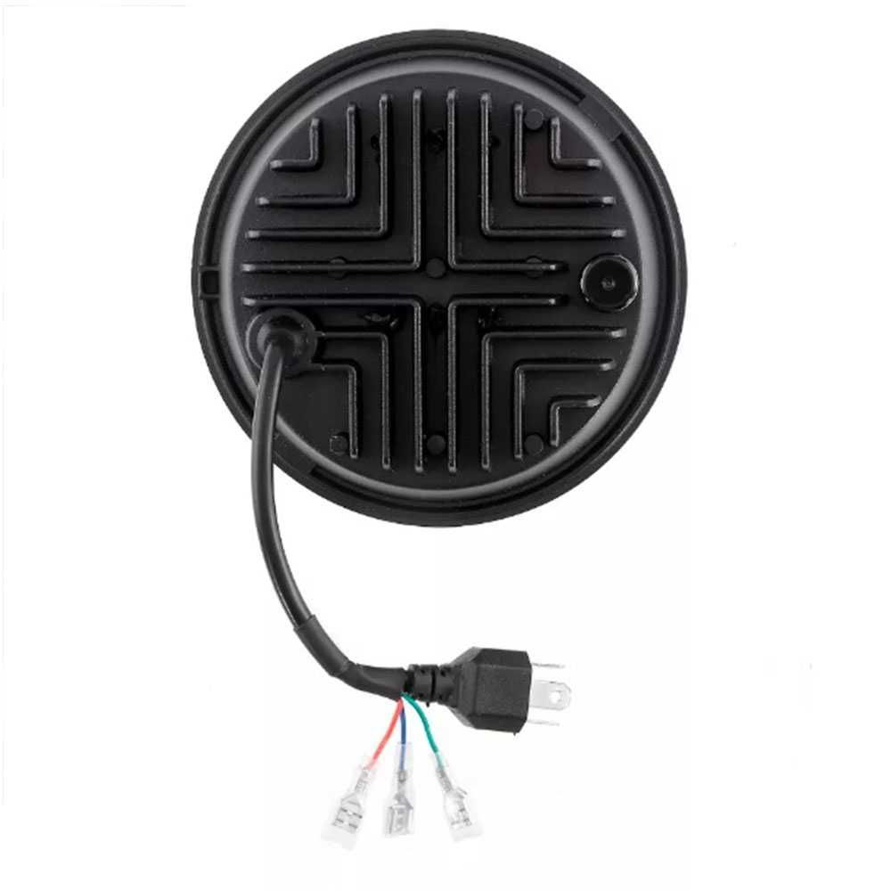 LED фар/лампа/халоген 18 см , 12V-24V, къси/дълги, 7000lm, универсален