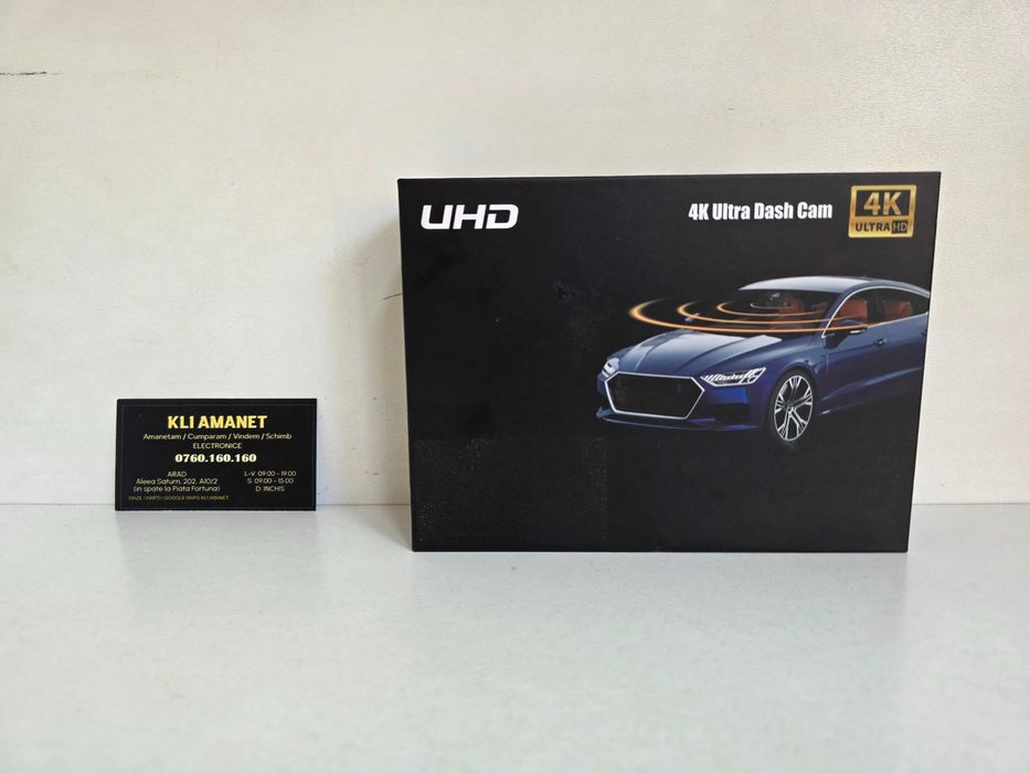 UHD 4K Ultra Dash Cam, Sigilata - KLI Amanet