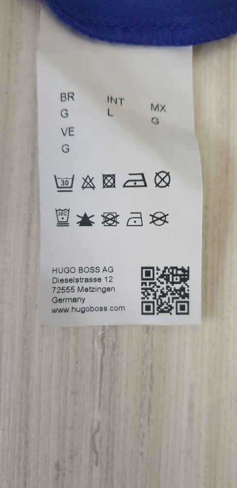Hugo Boss 3/4 Zip Performance Stretch /  L ОРИГИНАЛ! Мъжка Тениска