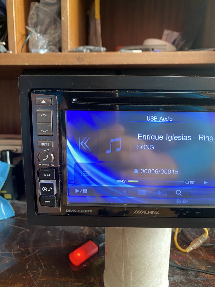 ALPINE INE-W990HDMI - ТОП!! - GPS Навигация USB Bluetooth CD сд радио