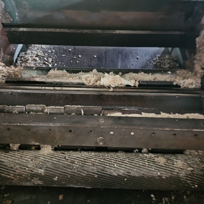 Щрайхмус 610 мм.4 бр.ножове главен мотор 7,5 kw.