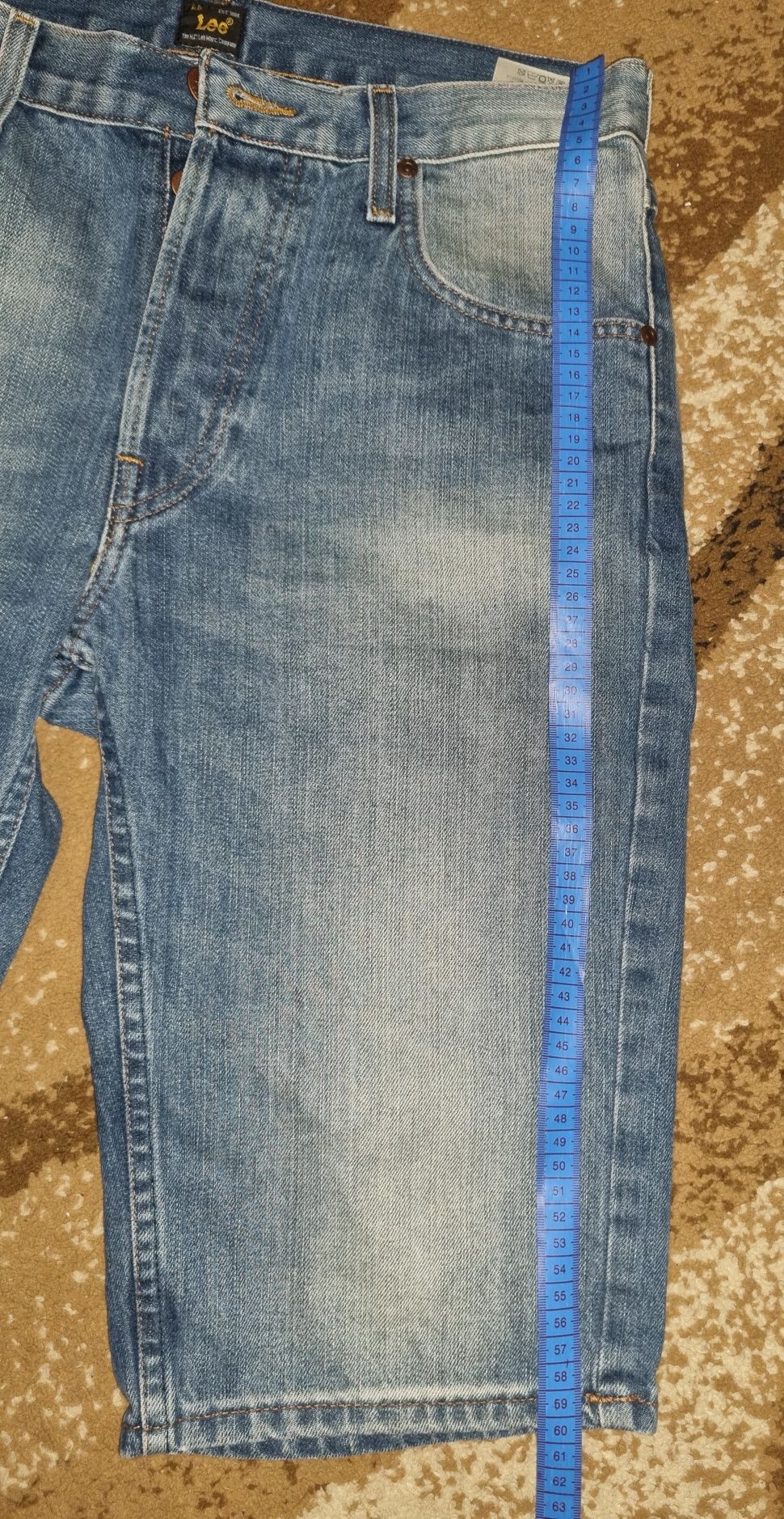 Pantaloni scurti denim, blugi Lee, barbati - 28