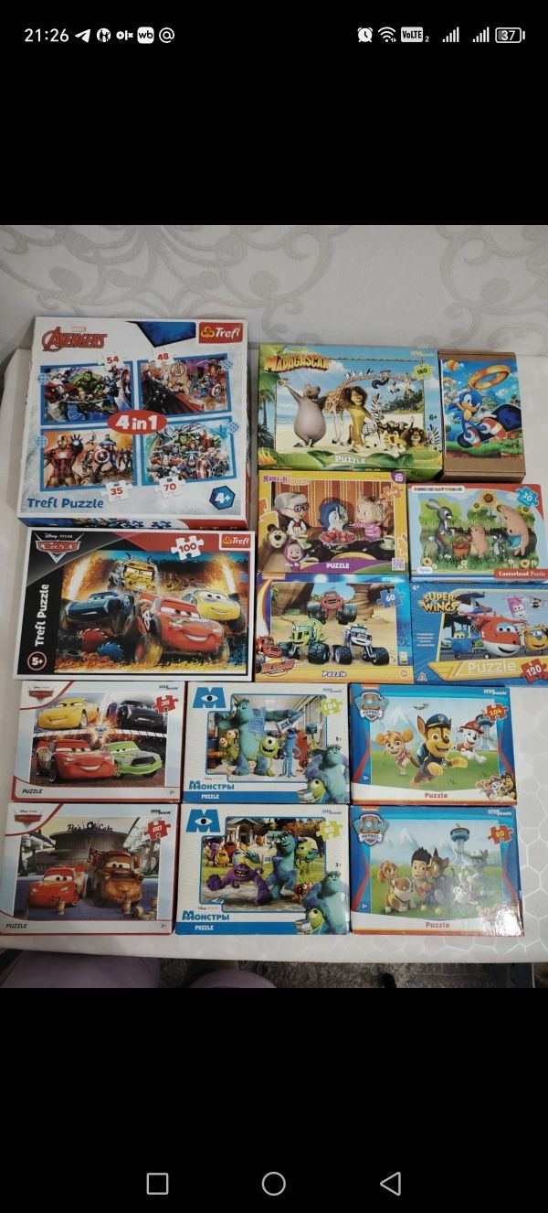 Игрушки из мультфильмов