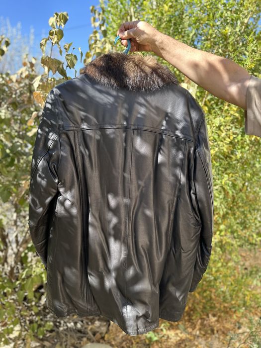 Продается кожаная итальянская куртка