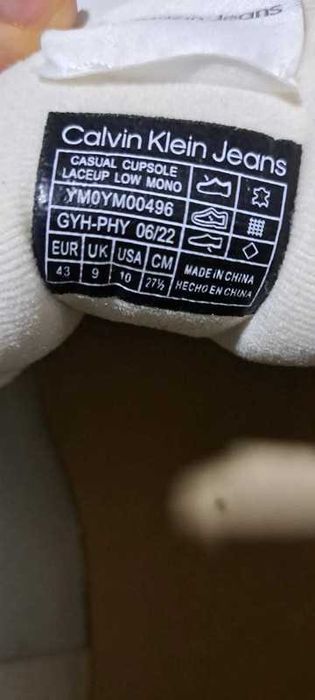Adidasi Calvin Klein 43