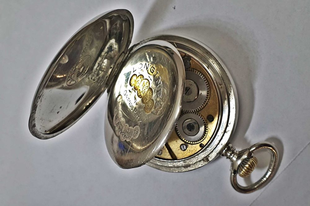 ceas de buzunar Longines Grands Prix 9 de colectie, cca 1927