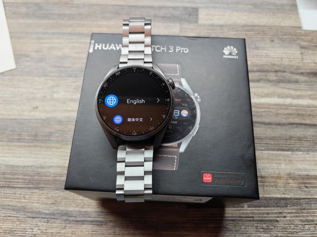 Като нов  Huawei Watch 3 Pro 48mm LTE Гаранция