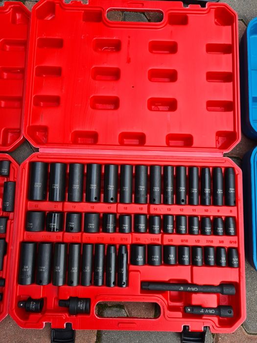 Trusa tubulare impact Chrome molibdem 54/48 piese 1/4 metric