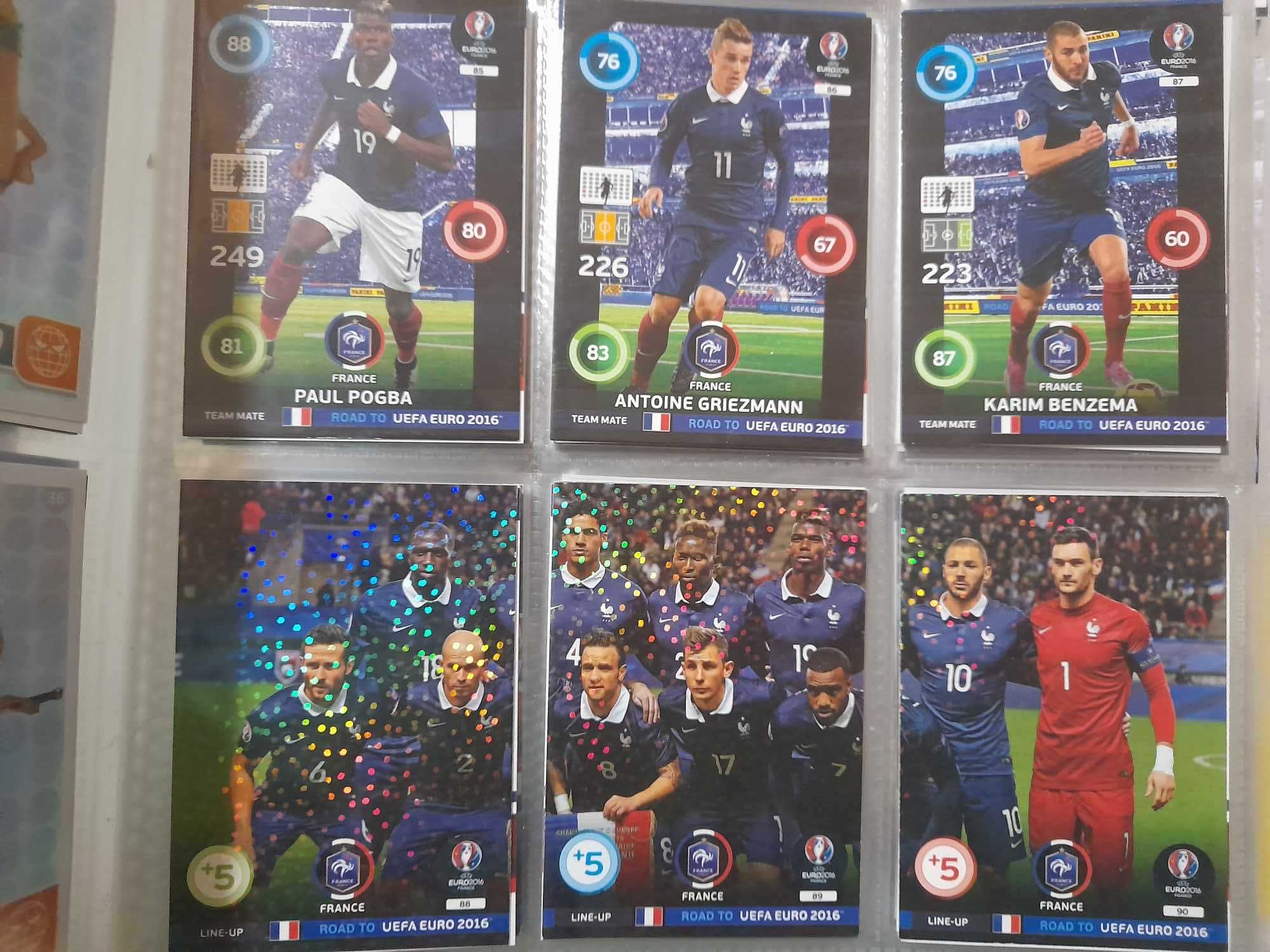 Рядък Албум Panini Road to UEFA EURO 2016 Album Complete 333 Cards