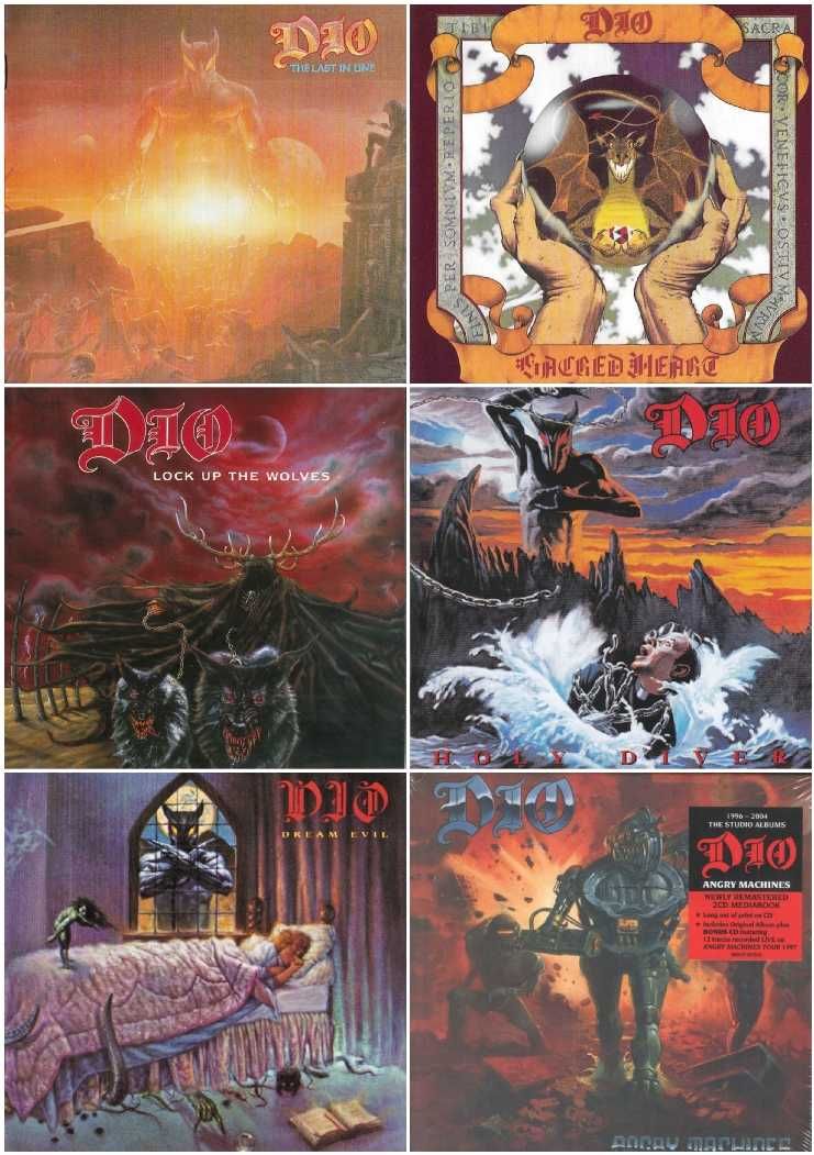 Ronnie James Dio - Colectie Discografie CD