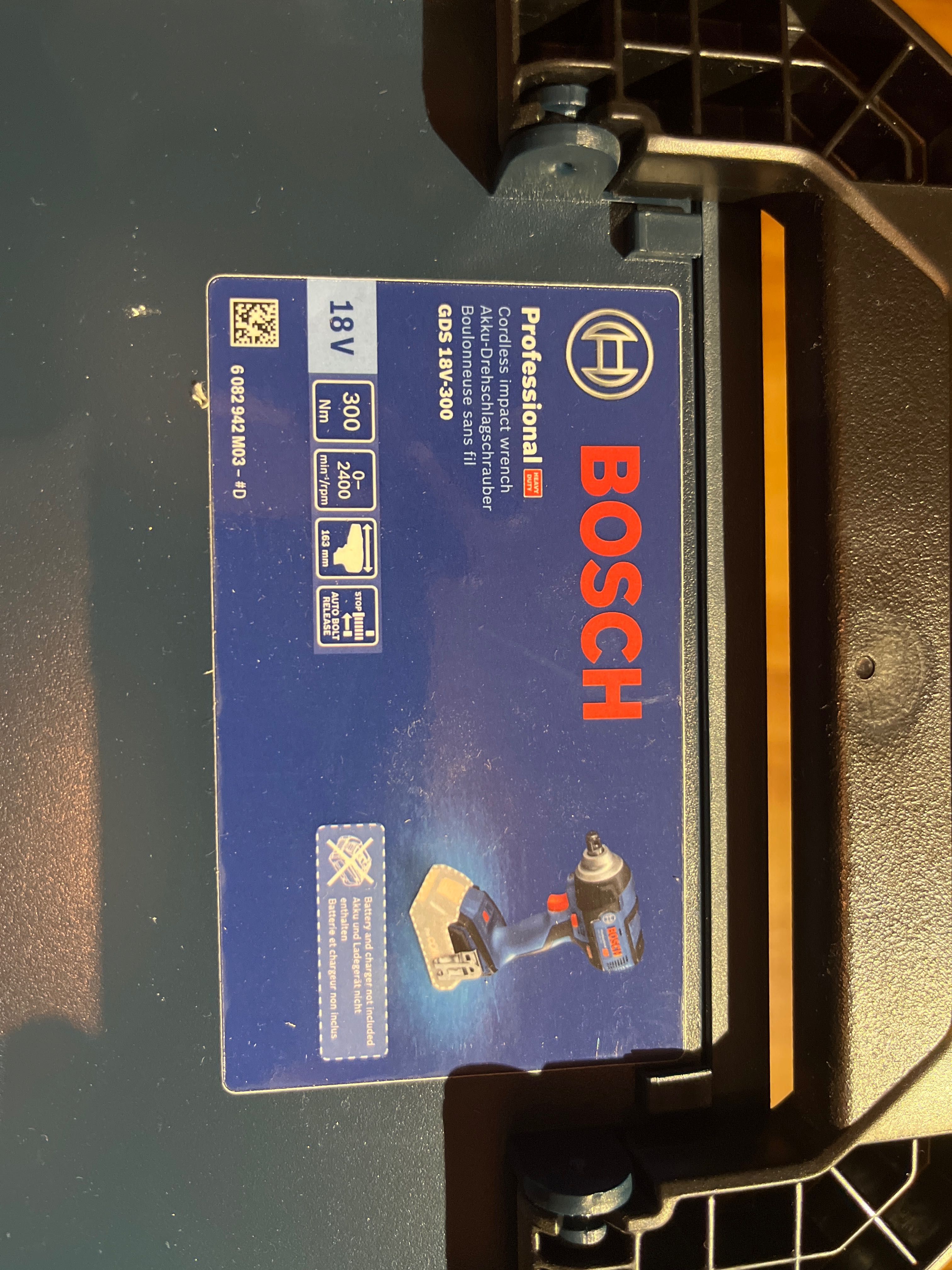 Bosch GDS 18v-300 гайковерт