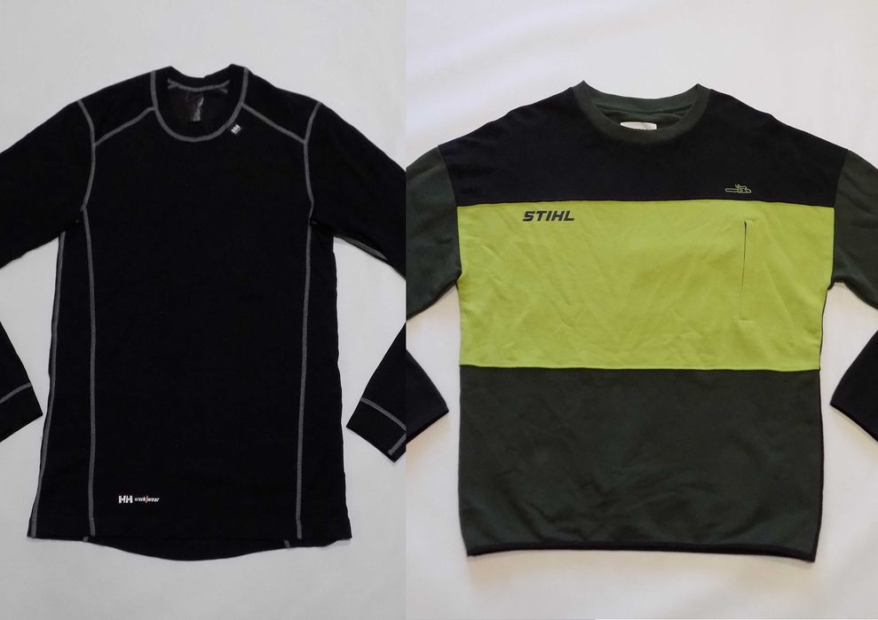 работна блуза helly hansen merino/stihl фанела горнище оригинална S/M