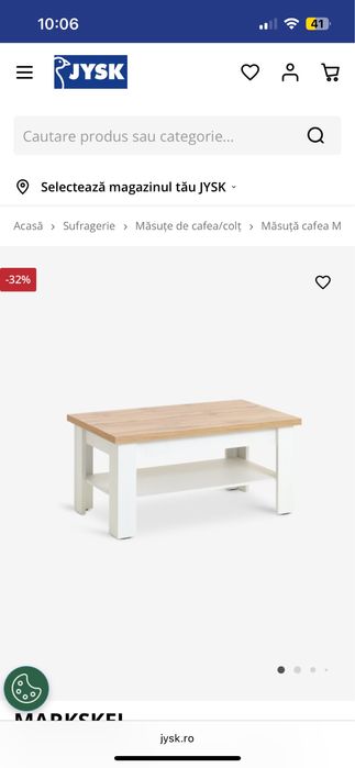 Masa de cafea Jysk