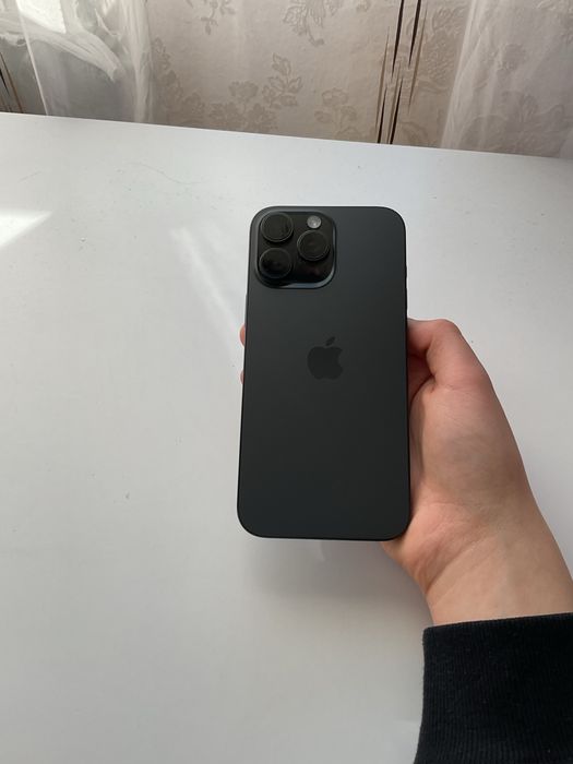 Iphone 16 pro max 256gb black titanium