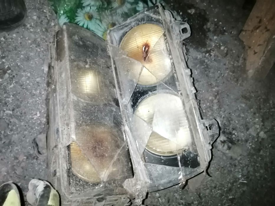 Продам бампер и фары