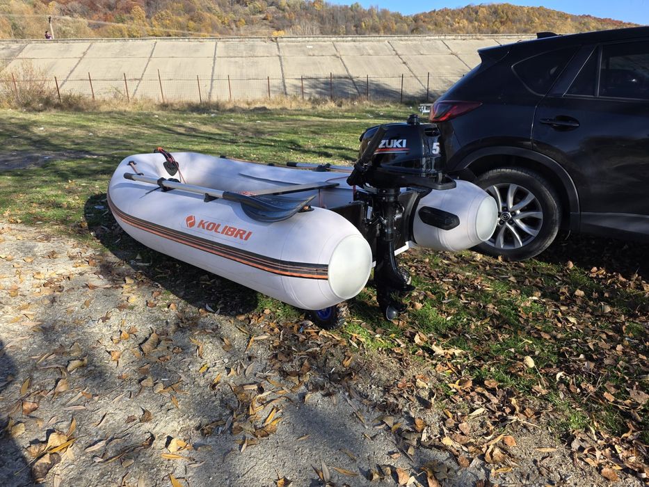 Barca Pneumatica Kolibri DSL 300 și roti