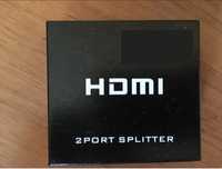 Splitter/distribuitor HDMI cu 1 intrare si 2 iesiri pe 4K,3D,2K,etc